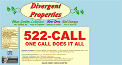 Desktop Screenshot of divergentproperties.com